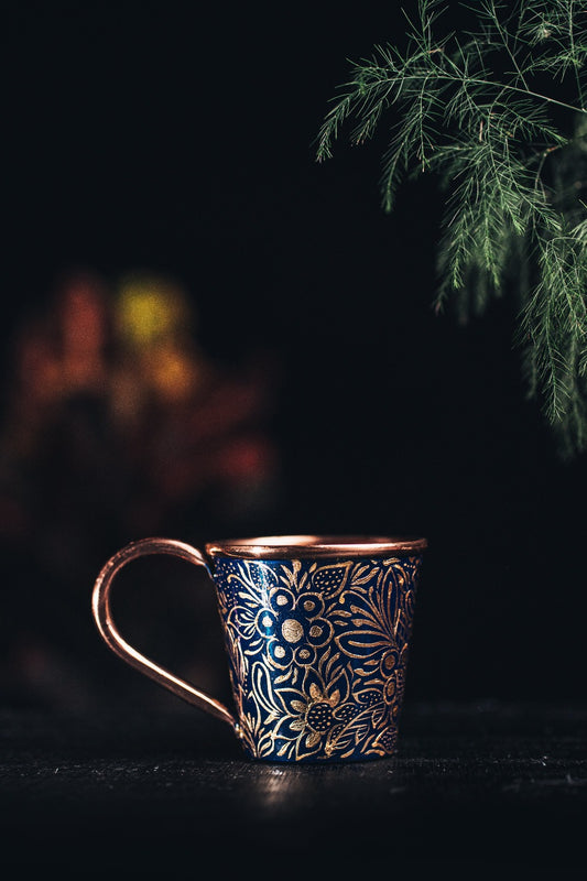 Cup Hand-Painted Flores 184